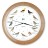 Vogelstimmen Uhr – heimische Singvögel Holz
